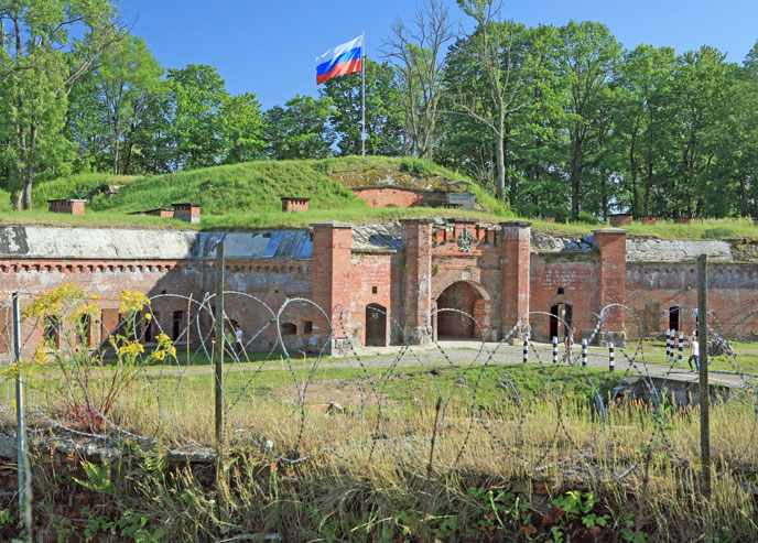 Форт 6 королева луиза калининград фото